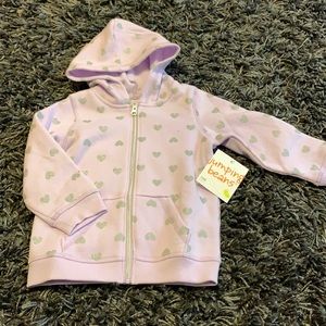 Sweatshirt with Hearts